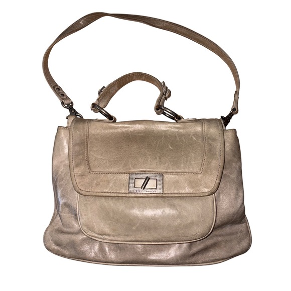 Rebecca Minkoff Covet Convertible Satchel Crossbody Bag Designer Leather Handbag - Picture 1 of 6